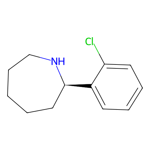 (2R)-2-(2-chlorophenyl)azepane structure