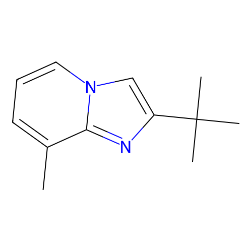 2-Tert-butyl-8-methylimidazo[1,2-a]pyridine structure