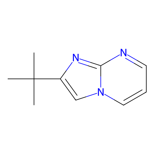 2-Tert-butylimidazo[1,2-a]pyrimidine structure