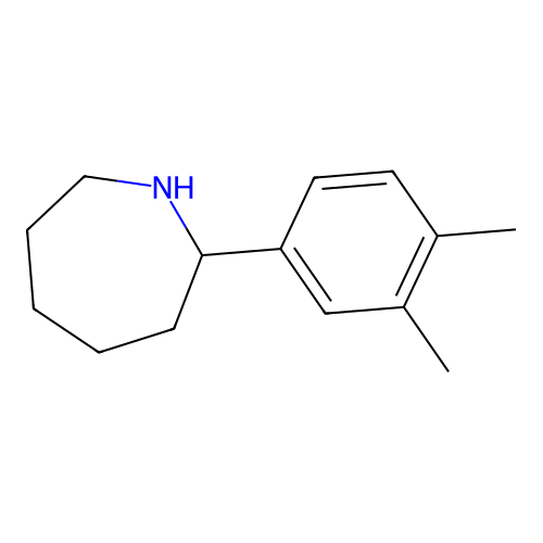 2-(3,4-Dimethylphenyl)azepane structure