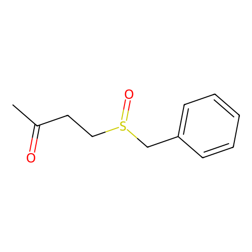 4-Benzylsulfinylbutan-2-one structure