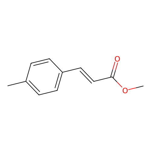 Methyl (2E)-3-(4-methylphenyl)-2-propenoate structure