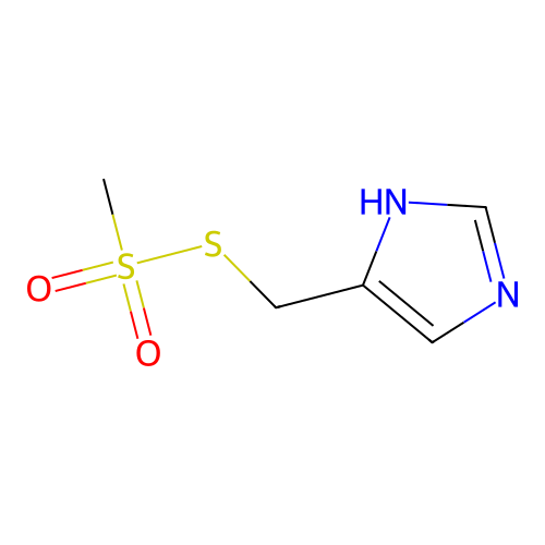 Imidazole-4-methyl Methanethiosulfonate structure