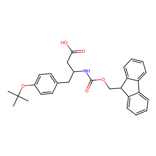 Fmoc-beta-Homotyr(tBu)-OH structure
