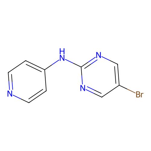 5-Bromo-N-(pyridin-4-YL)pyrimidin-2-amine structure