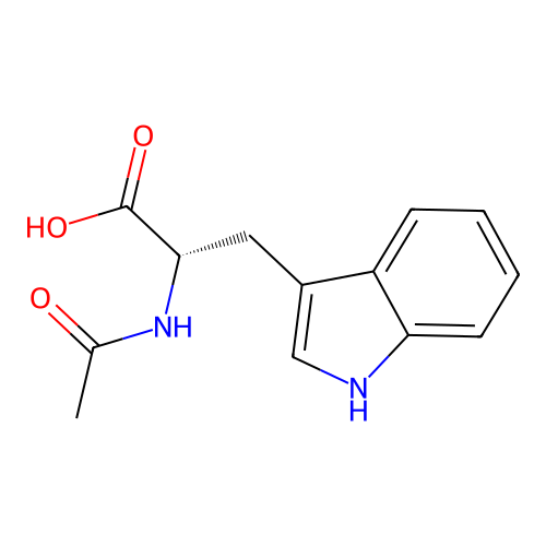 N-Acetyl-L-tryptophan structure