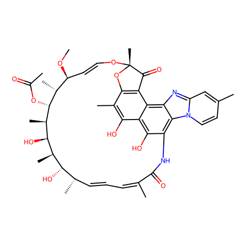 利福昔明 structure