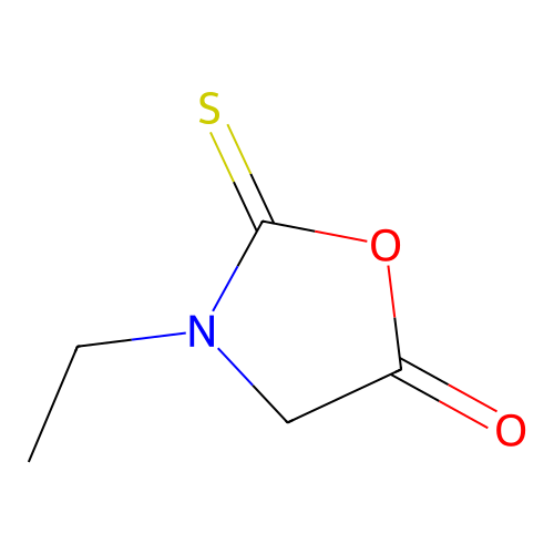 3-Ethyl-2-thioxo-1,3-oxazolidin-5-one structure