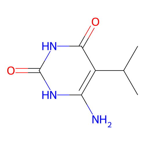 6-amino-5-isopropylpyrimidine-2,4(1H,3H)-dione structure