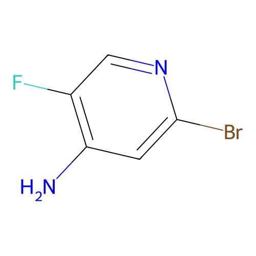 2-Bromo-5-fluoropyridin-4-amine structure