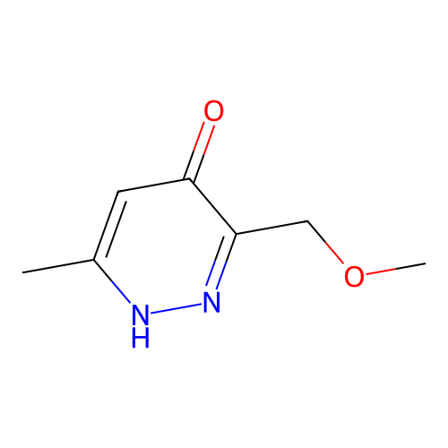 3-(Methoxymethyl)-6-methyl-4-pyridazinol structure