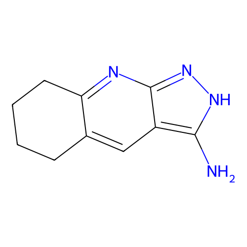 5,6,7,8-tetrahydro-1H-pyrazolo[3,4-b]quinolin-3-amine structure