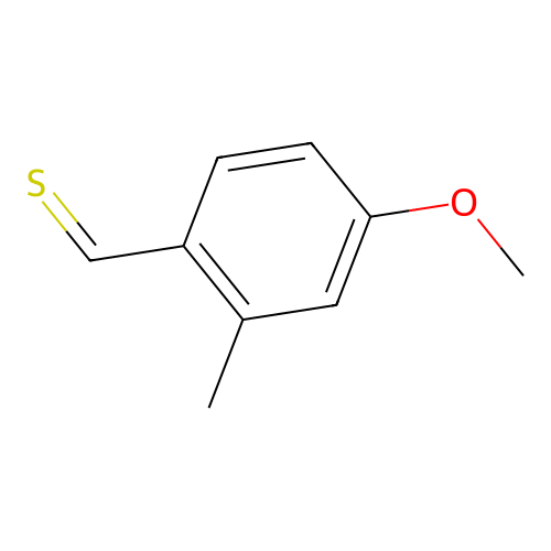4-Methoxy-2-methylbenzenecarbothialdehyde structure