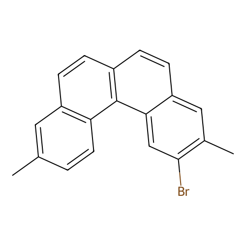2-Bromo-3,10-dimethylbenzo[c]phenanthrene structure