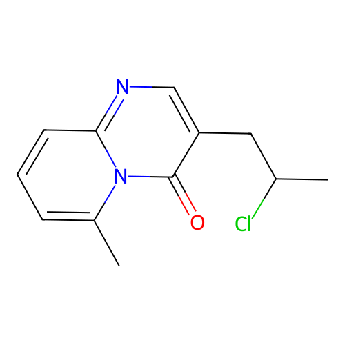 3-(2-chloropropyl)-6-methyl-4H-pyrido[1,2-a]pyrimidin-4-one structure
