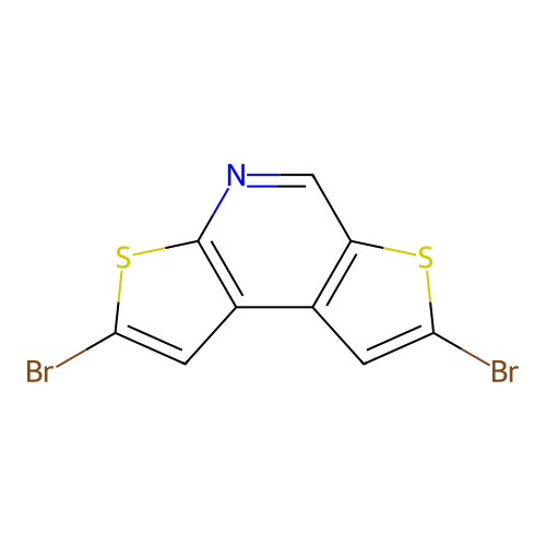 2,7-Dibromodithieno[2,3-b:3,2-d]pyridine structure