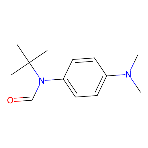 Tert-butyl[4-(dimethylamino)phenyl]formamide structure