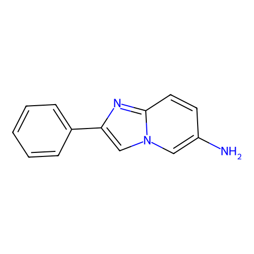 2-Phenylimidazo[1,2-a]pyridin-6-amine structure