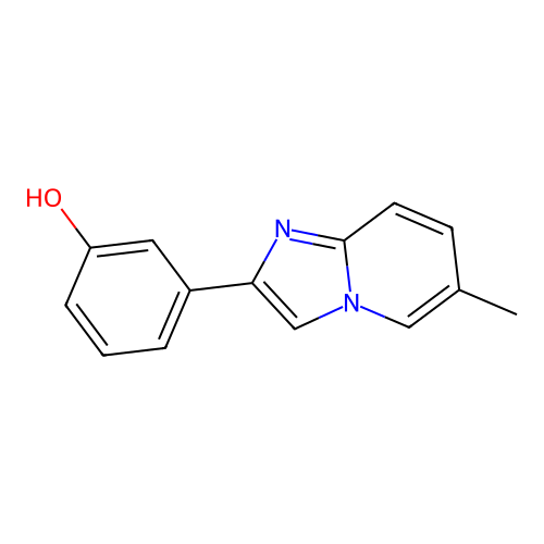 3-(6-Methylimidazo[1,2-a]pyridin-2-yl)phenol structure
