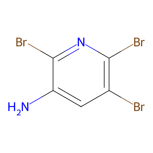 2,5,6-三溴吡啶-3-胺 structure