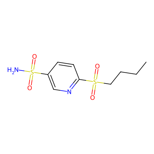 6-(基磺酰基)吡啶-3-磺酰胺 structure