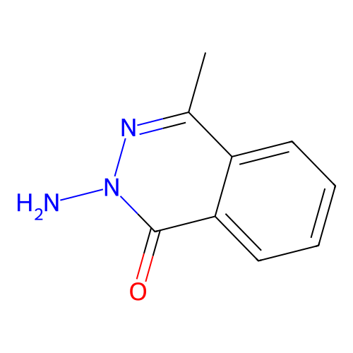 2-amino-4-methylphthalazin-1(2H)-one structure