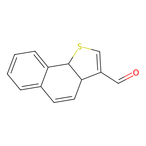 3a,9b-Dihydronaphtho[1,2-b]thiophene-3-carbaldehyde structure