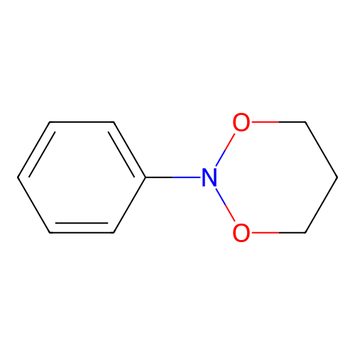 2-Phenyl-1,3,2-dioxazinane structure