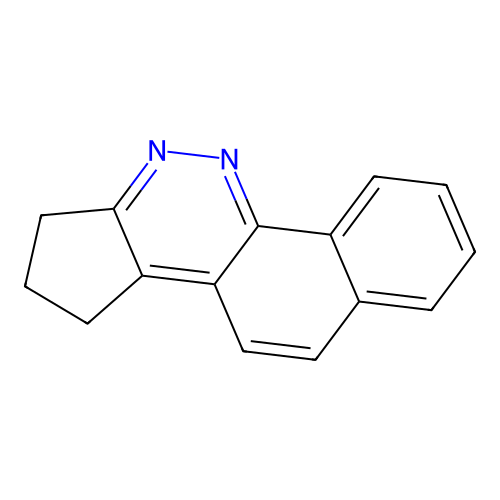 8,9-dihydro-7H-benzo[h]cyclopenta[c]cinnoline structure