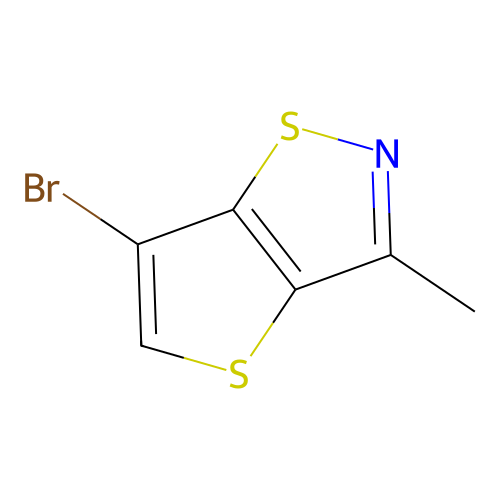 6-Bromo-3-methylthieno[2,3-d]isothiazole structure