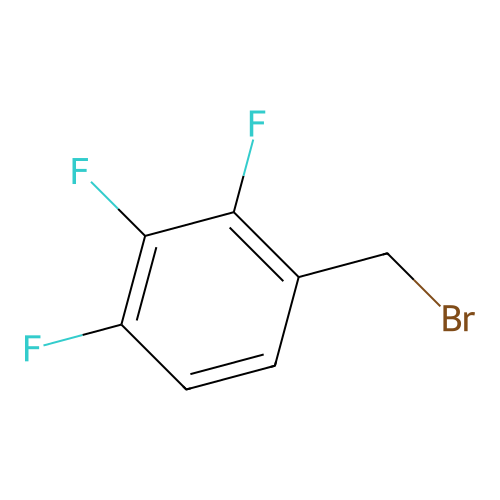 1-(Bromomethyl)-2,3,4-trifluorobenzene structure
