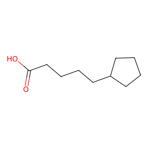 5-环戊基戊酸 structure
