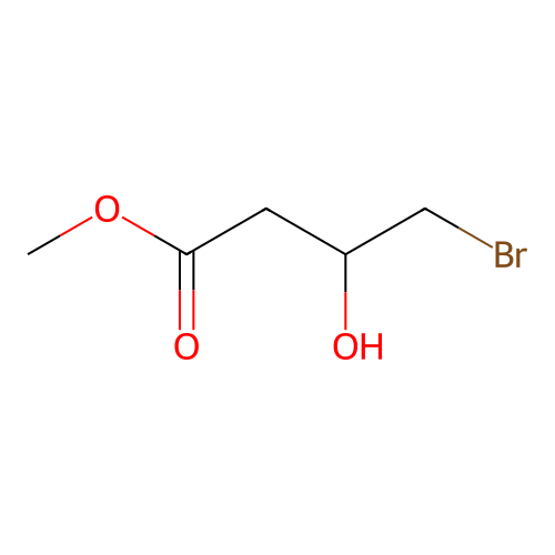 Methyl 4-bromo-3-hydroxybutanoate structure