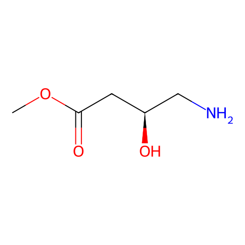 Methyl (3s)-4-amino-3-hydroxybutanoate structure