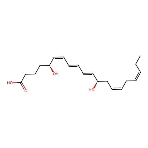 Leukotriene B5 structure