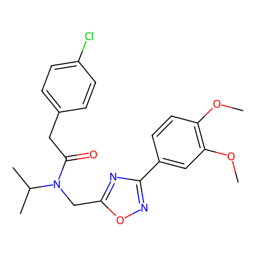C22H24ClN3O4 structure