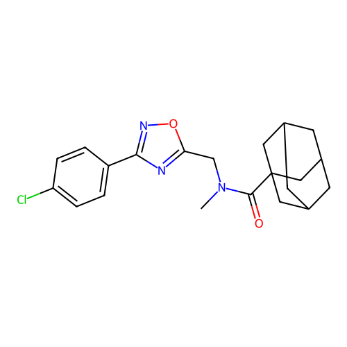 C21H24ClN3O2 structure