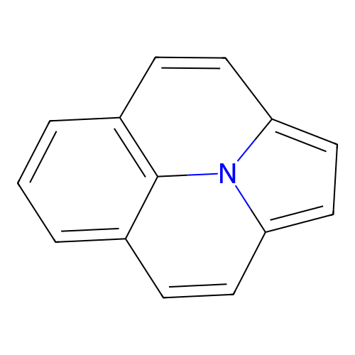 Indolizino[6,5,4,3-ija]quinoline structure