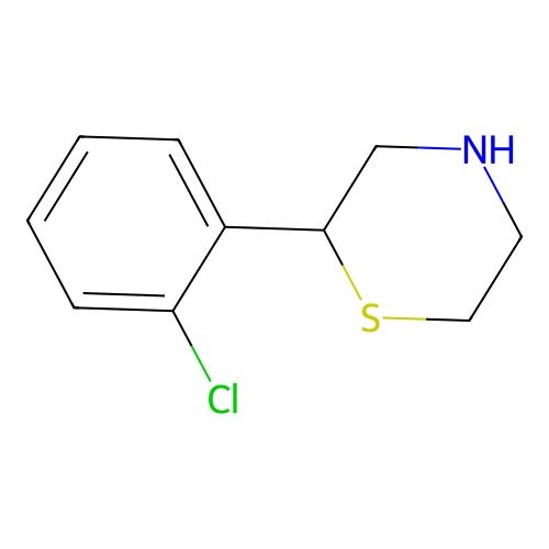 2-(2-Chlorophenyl)-thiomorpholine structure
