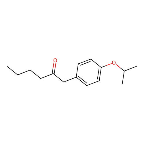 1-(4-Isopropoxyphenyl)hexan-2-one structure