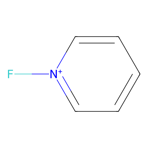 Pyridinium, 1-fluoro- structure