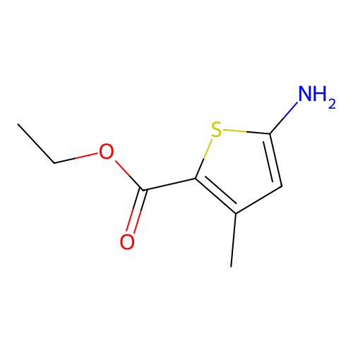 Ethyl 5-amino-3-methylthiophene-2-carboxylate structure