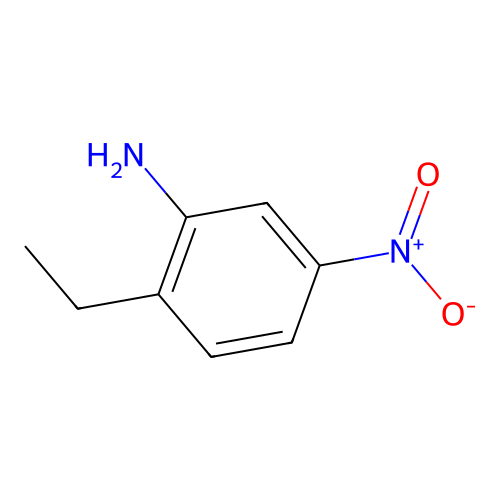 2-Ethyl-5-nitroaniline structure