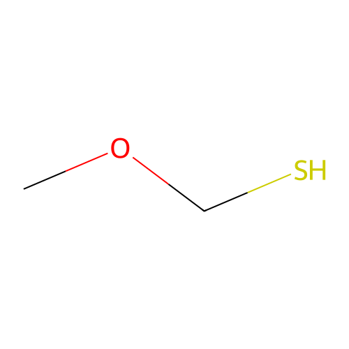 Methoxymethanethiol structure