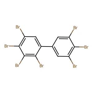 2,3,3',4,4',5,5'-Heptabromobiphenyl structure
