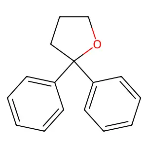 2,2-Diphenyltetrahydrofuran structure