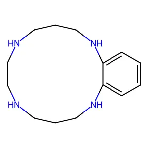 1,5,8,12-Benzotetraazacyclotetradecine, 1,2,3,4,5,6,7,8,9,10,11,12-dodecahydro- structure
