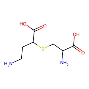 4-氨基-2-(S-半胱氨酰)丁酸 structure