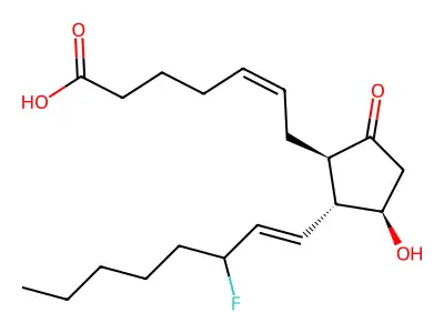 15-F-PGE2 structure