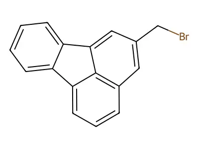 2-Bromomethylfluoranthene structure